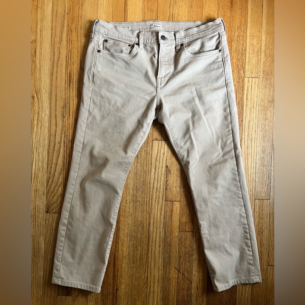 J. Crew Light Khaki Denim